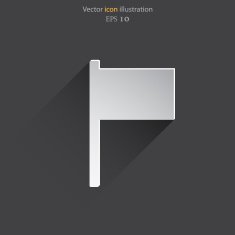 Vector flag web icon N11