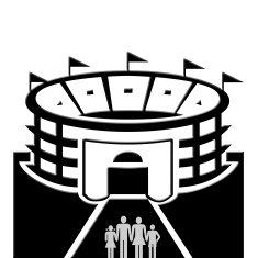 Family and stadium