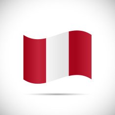 Peru Flag Illustration N2