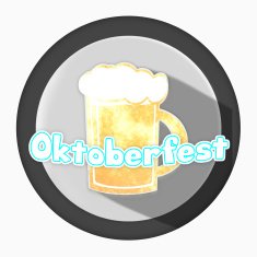 Bavaria Oktoberfest Icon Blue design