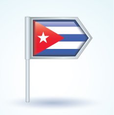 Flag of Cuba vector illustration N2