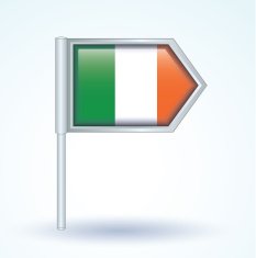 Flag of Ireland vector illustration N2