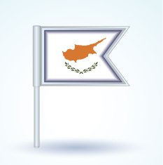 Flag of Cyprus vector illustration N3