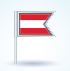 flag of Austria vector illustration N4