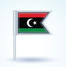 Flag of Libya vector illustration N3