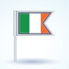 Flag of Ireland vector illustration N3
