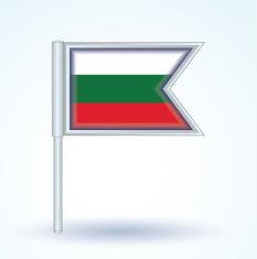 Flag of Bulgaria vector illustration N2