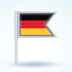 Flag of Germany vector illustration N2