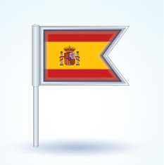 flag of Spain vector illustration N3