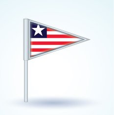 Flag of Liberia vector illustration N4