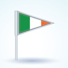 Flag of Ireland vector illustration N4