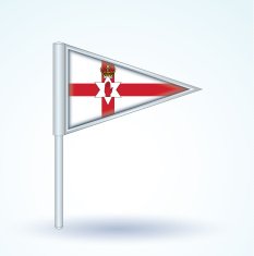 Flag of North Ireland vector illustration N5