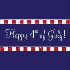 Happy Independence Day card in vector format N4
