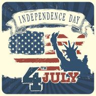 Independence day background vector EPS10 N2