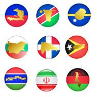 collection icons with countries N2
