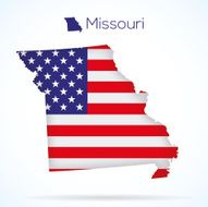 USA state Missouri