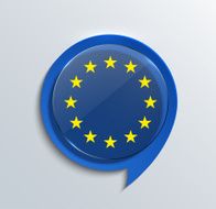 vector modern euro flag design N2