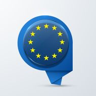 vector modern euro flag design N4