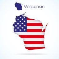 USA state Wisconsin