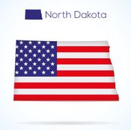 USA state North Dakota