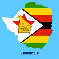 vector map of Zimbabwe