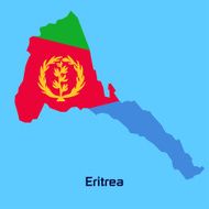 vector map of Eritrea