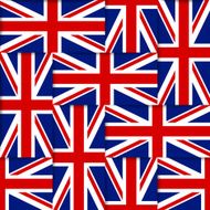 British seamless pattern