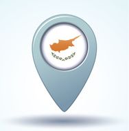 Flag of Cyprus vector illustration N5