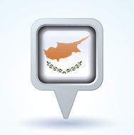 Flag of Cyprus vector illustration N6