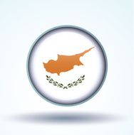 Flag of Cyprus vector illustration N10