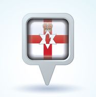 Flag of North Ireland vector illustration N7