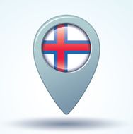 Flag of Faroe Islands vector illustration N5