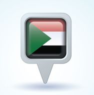 Flag of Sudan vector illustration N5