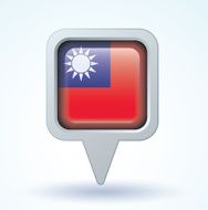 Flag of Taiwan vector illustration N5