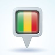 Flag of Mali vector illustration N5