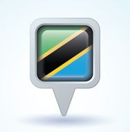 Flag of Tanzania vector illustration N5