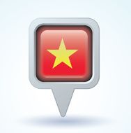 Flag of Vietnam vector illustration N5