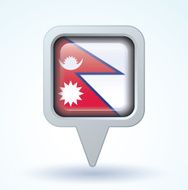 Flag of Nepal vector illustration N5