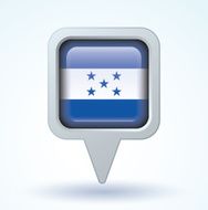 Flag Of Honduras Vector Illustration N6