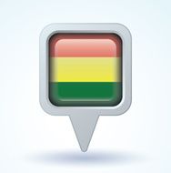 Flag of Bolivia vector illustration N5