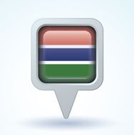 Flag of Gambia vector illustration N5
