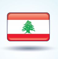 Flag of Lebanon vector illustration N6