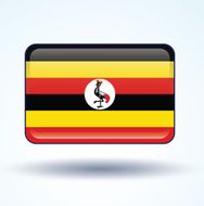 Flag of Uganda vector illustration N6