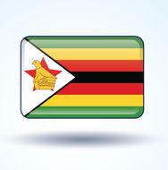 Flag of Zimbabwe vector illustration N5
