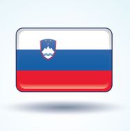 Flag of Slovenia vector illustration N5
