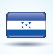 Flag Of Honduras Vector Illustration N7
