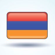 Flag of Armenia vector illustration N5