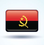 Flag of Angola vector illustration N5