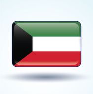Flag of Kuwait vector illustration N6
