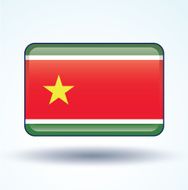 Flag of Guadeloupe vector illustration N6